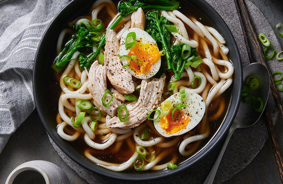 Chicken Udon Noodle Soup