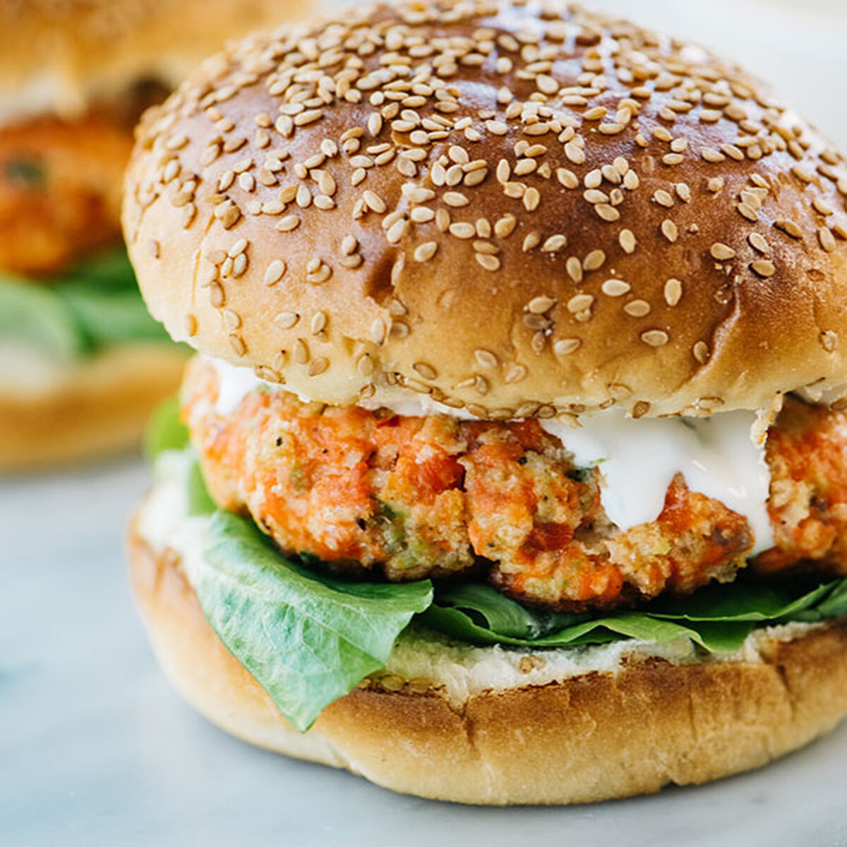 Salmon & Avocado Burger-1