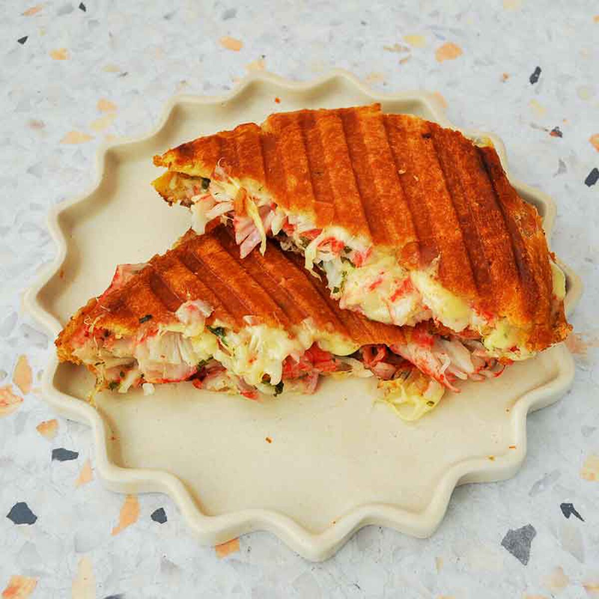 Lobster Tail & Gruyere Cheese Toastie-1