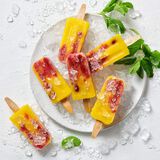 Mango & Raspberry Popsicles-1
