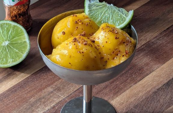 Mango And Tajin Sorbet