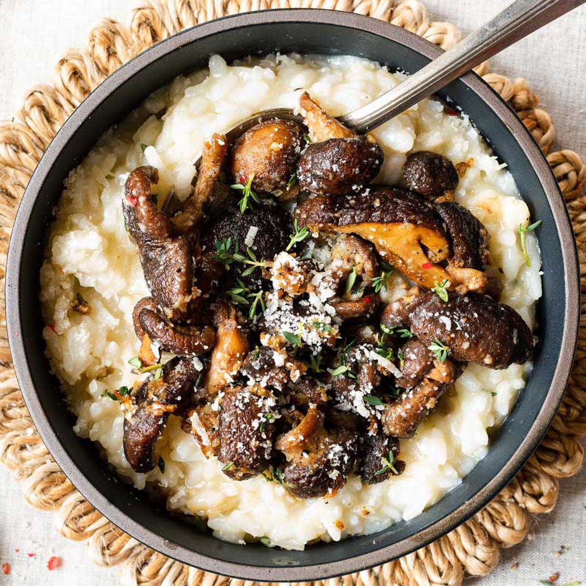 Chicken, Leek & Mushroom Risotto-1