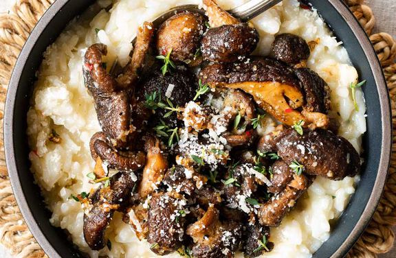 Chicken, Leek & Mushroom Risotto