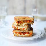 Roasted Capsicum & Grilled Cheese Sandwich-1