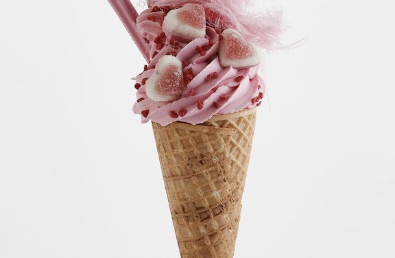 Love Me Tender Strawberry Soft Serve