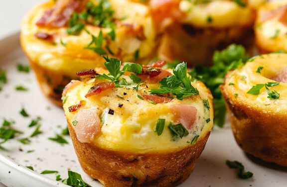 Cheeky Veggies Mini Frittatas