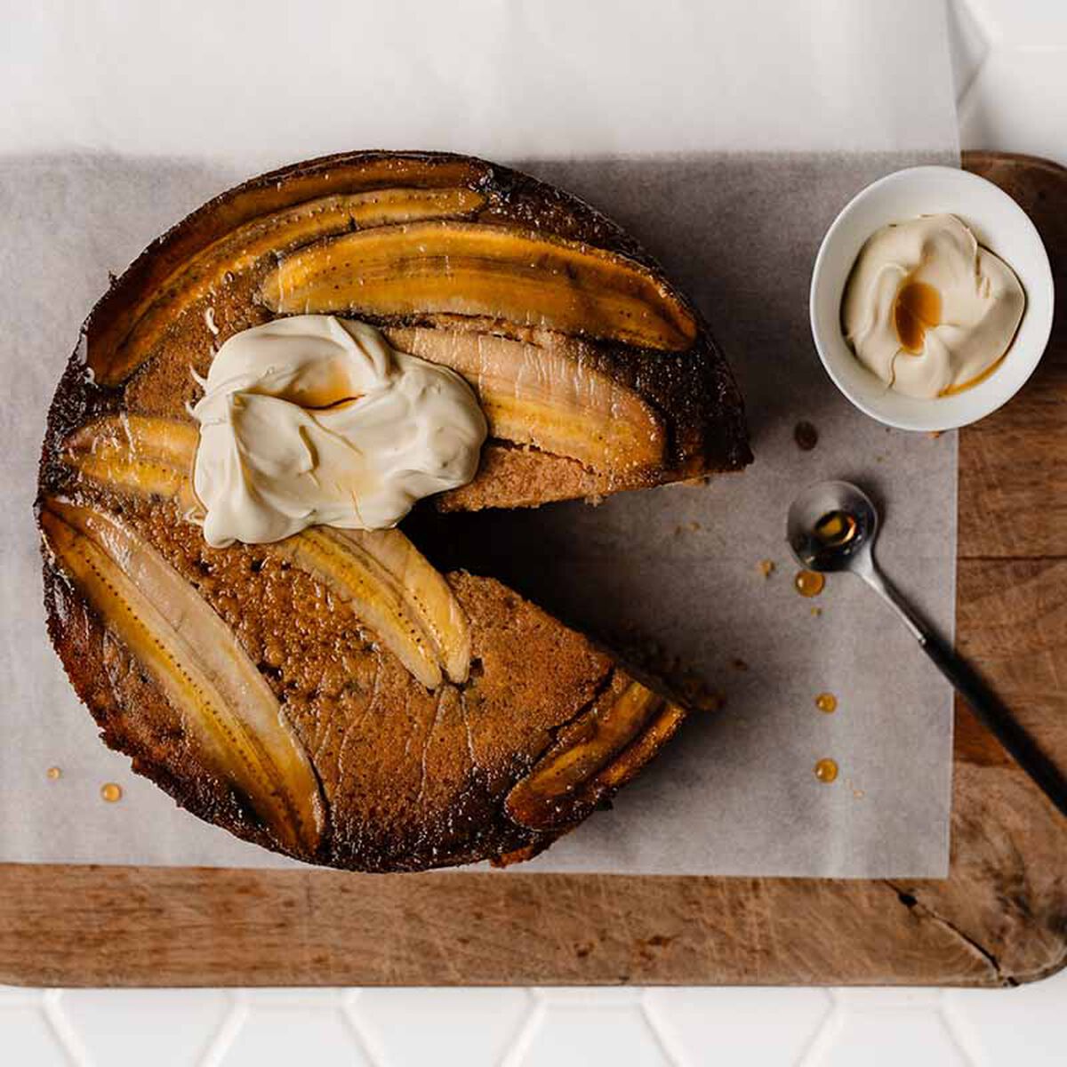 Caramelised Banana Cake-1