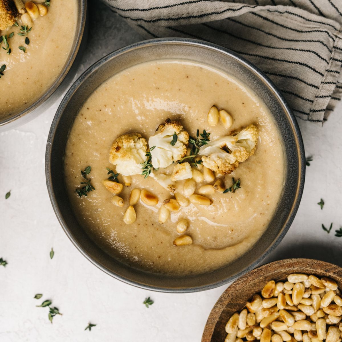 Roasted Cauliflower Soup-1
