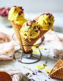 Persian Saffron And Pistachio Ice Cream-1