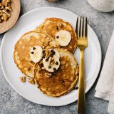 Air Fried Banana Pancake Stack-1