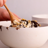 Easy Snickers Protein Ice Cream-1