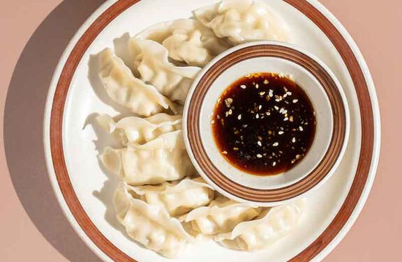 Steamed Pork & Ginger Dumplings