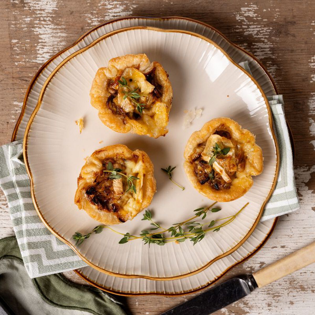 Mushroom & Brie Tartlets-1
