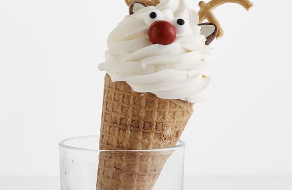 Christmas Reindeer Soft Serve