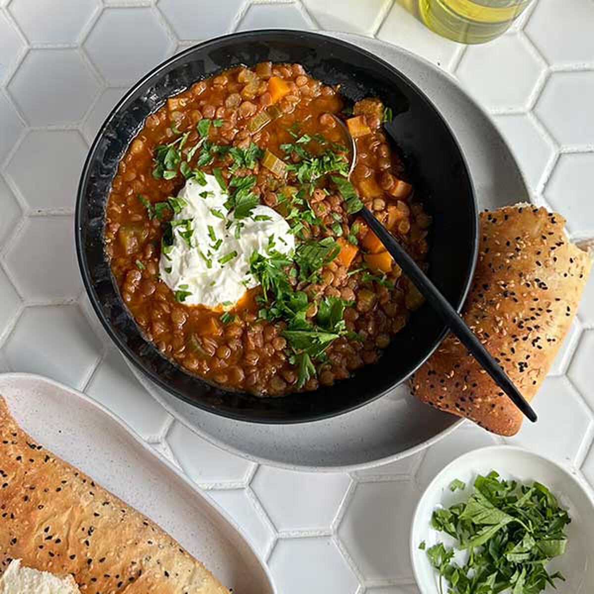Spiced Lentil & Vegetable Soup-1