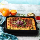 Baklava Cake With Orange And Saffron Syrup-1
