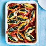 Baked Ricotta & Spinach Shells-1