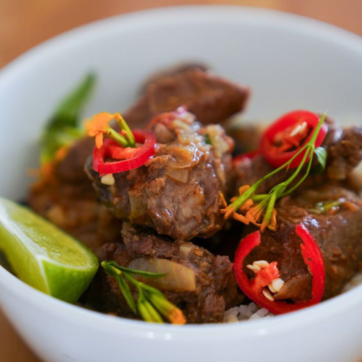 Slow Cooker Beef Rendang-1
