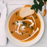 Curried Coconut & Pumpkin Soup-1