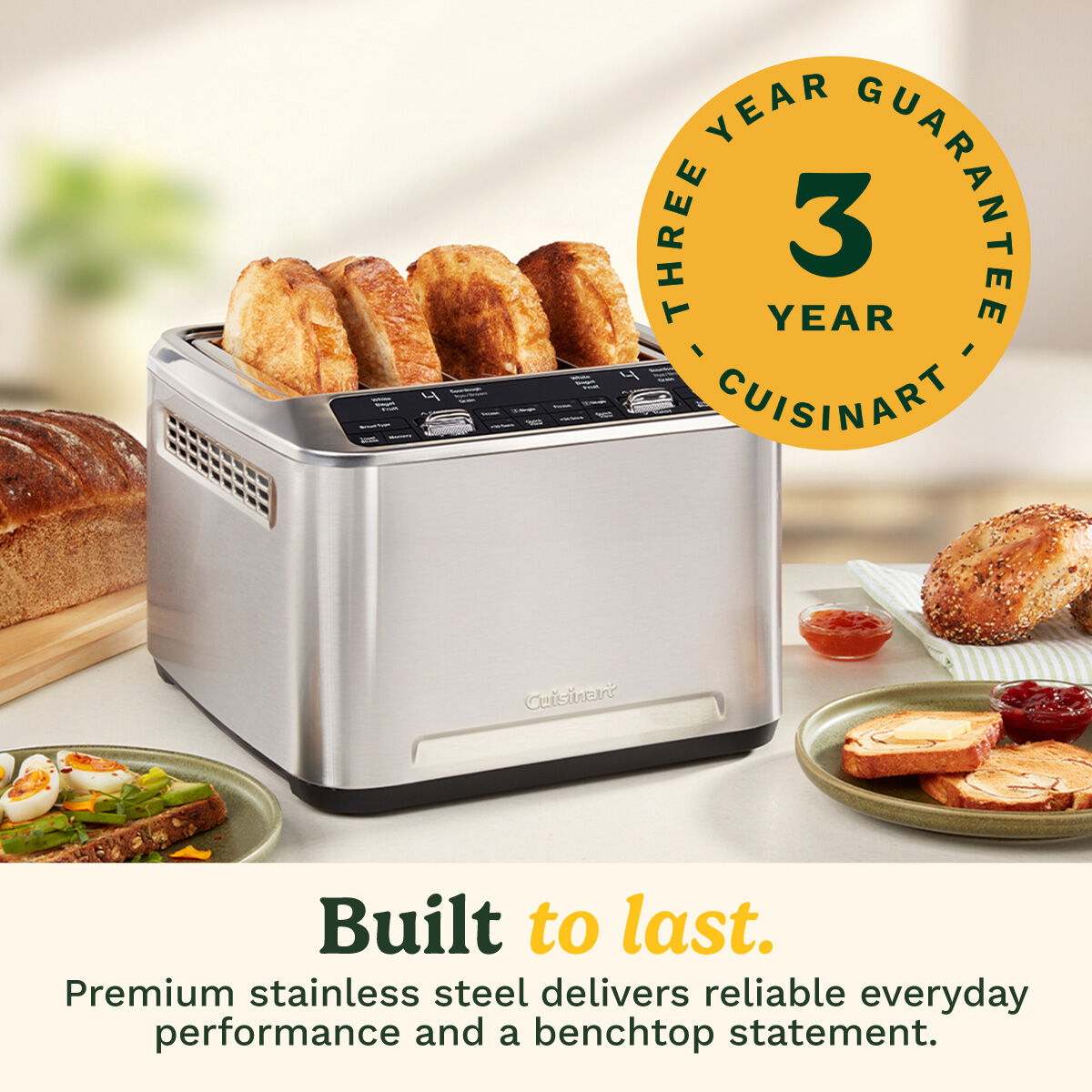 Cuisinart Smart Elite 4 Slice Motorised Digital Toaster, , large 7