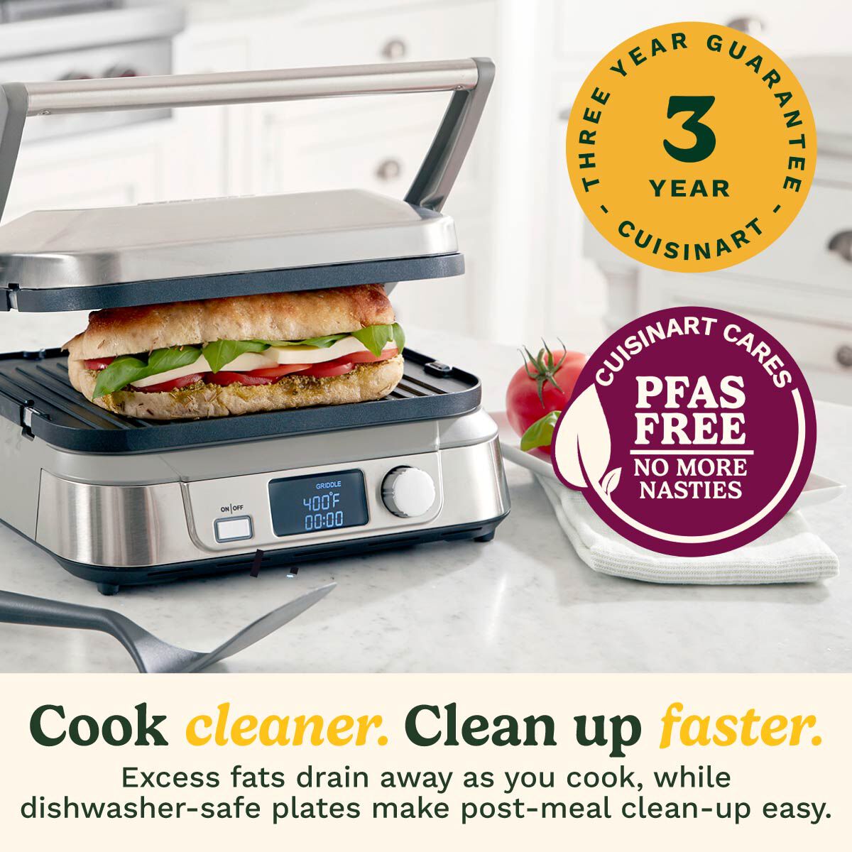Cuisinart Deep Pan Griddler, , large 7