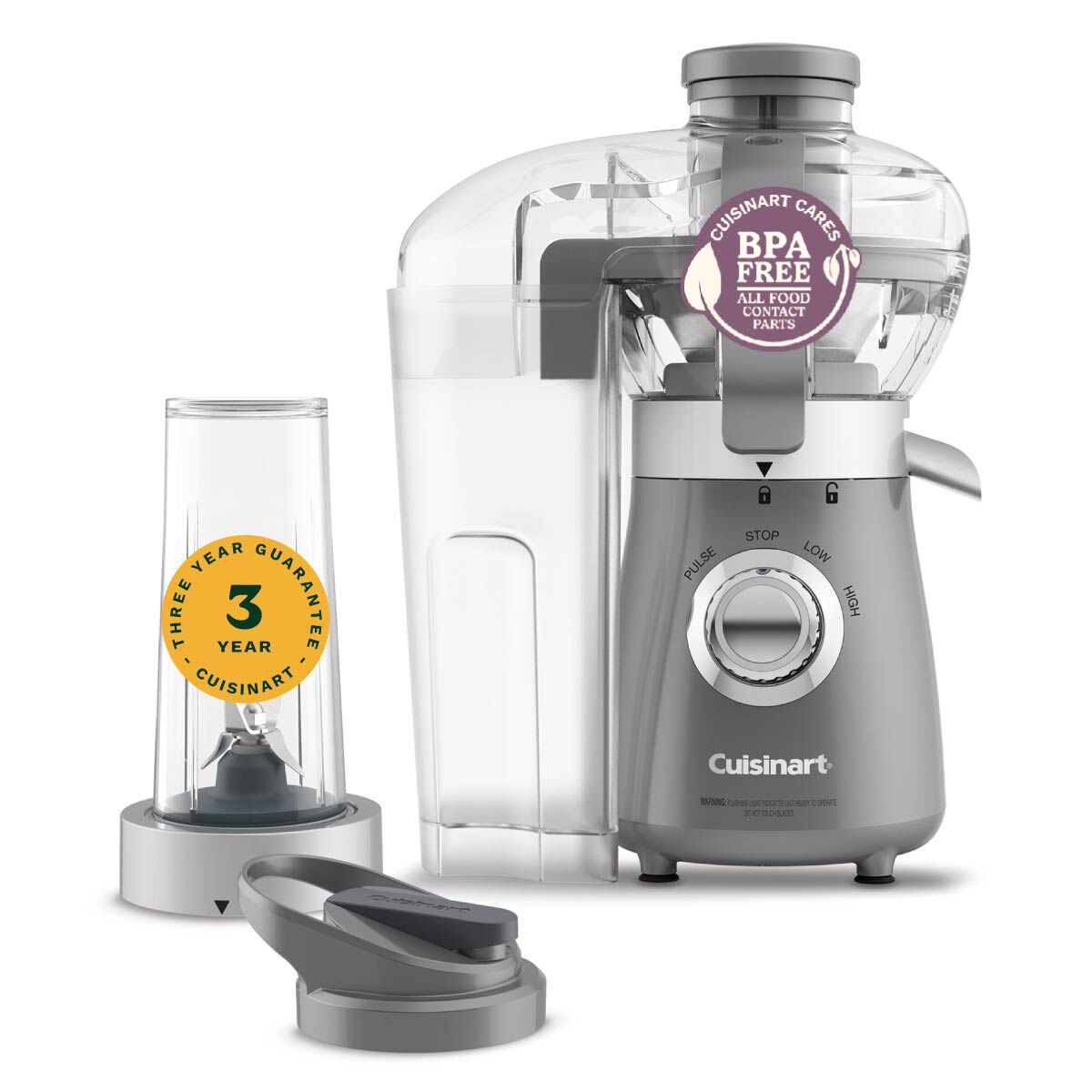Cuisinart Kick Start Juicer & Blender Combo, , large