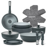 Cuisinart ClickSmart&trade; Ceramic Cookware Set with Detachable Handles 18pc, , small 1