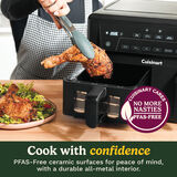 Cuisinart Air-View XXL 10.4L Dual Basket Air Fryer  Black, , small 4