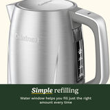 Cuisinart Core Collection 1.7L Brushed Stainless Steel Kettle, , small 7