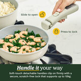Cuisinart ClickSmart&trade; Ceramic Cookware Set with Detachable Handles 13pc, , small 6