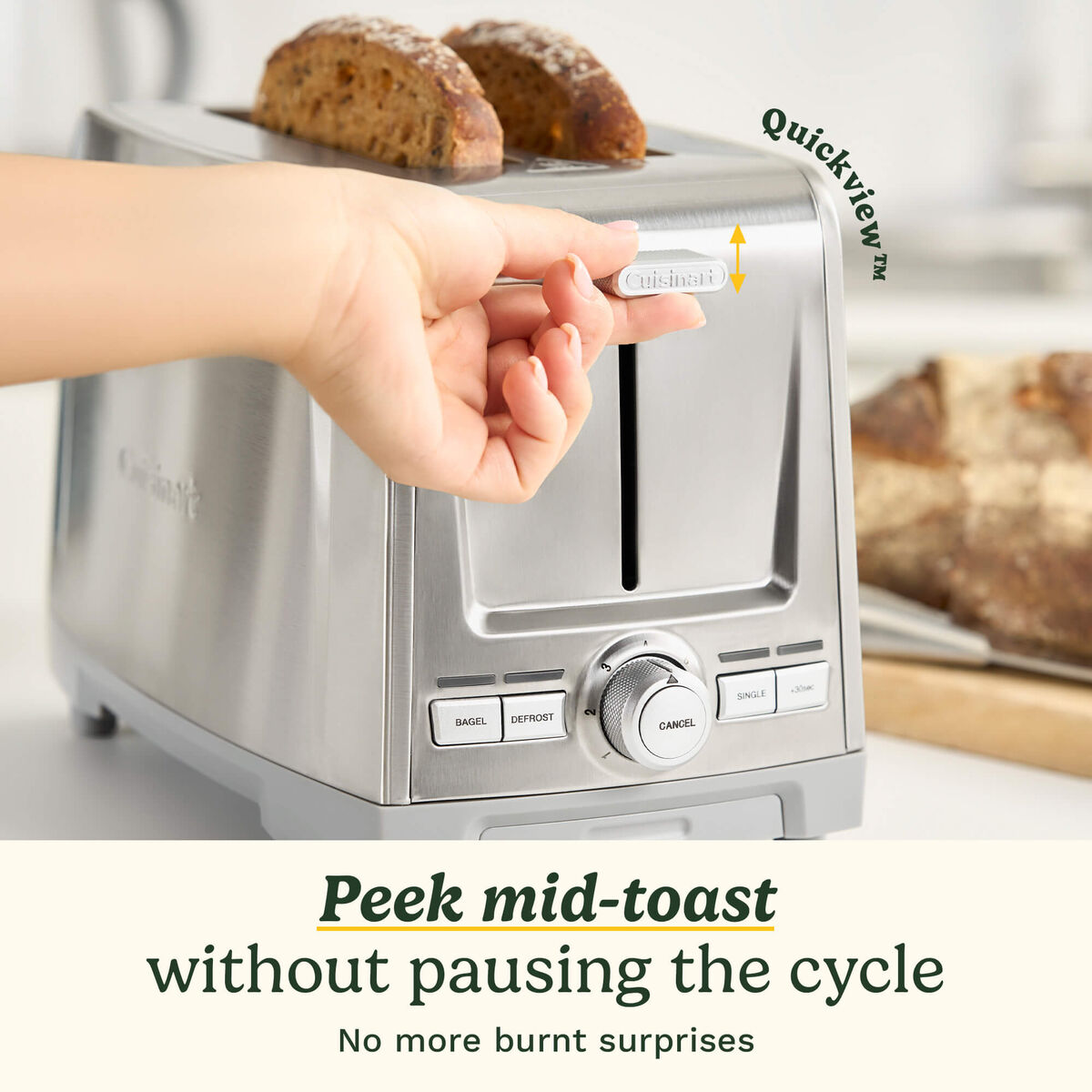 Cuisinart Core Collection 2 Slice Toaster Stainless Steel, , large 5