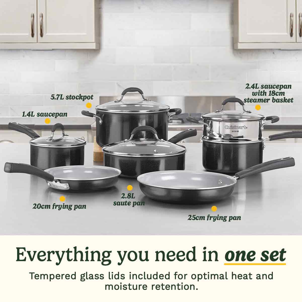 Cuisinart Advantage&reg; Ceramic Cookware Set 11Pc, , large 7