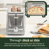 Cuisinart Core Collection 2 Slice Toaster Stainless Steel, , small 2