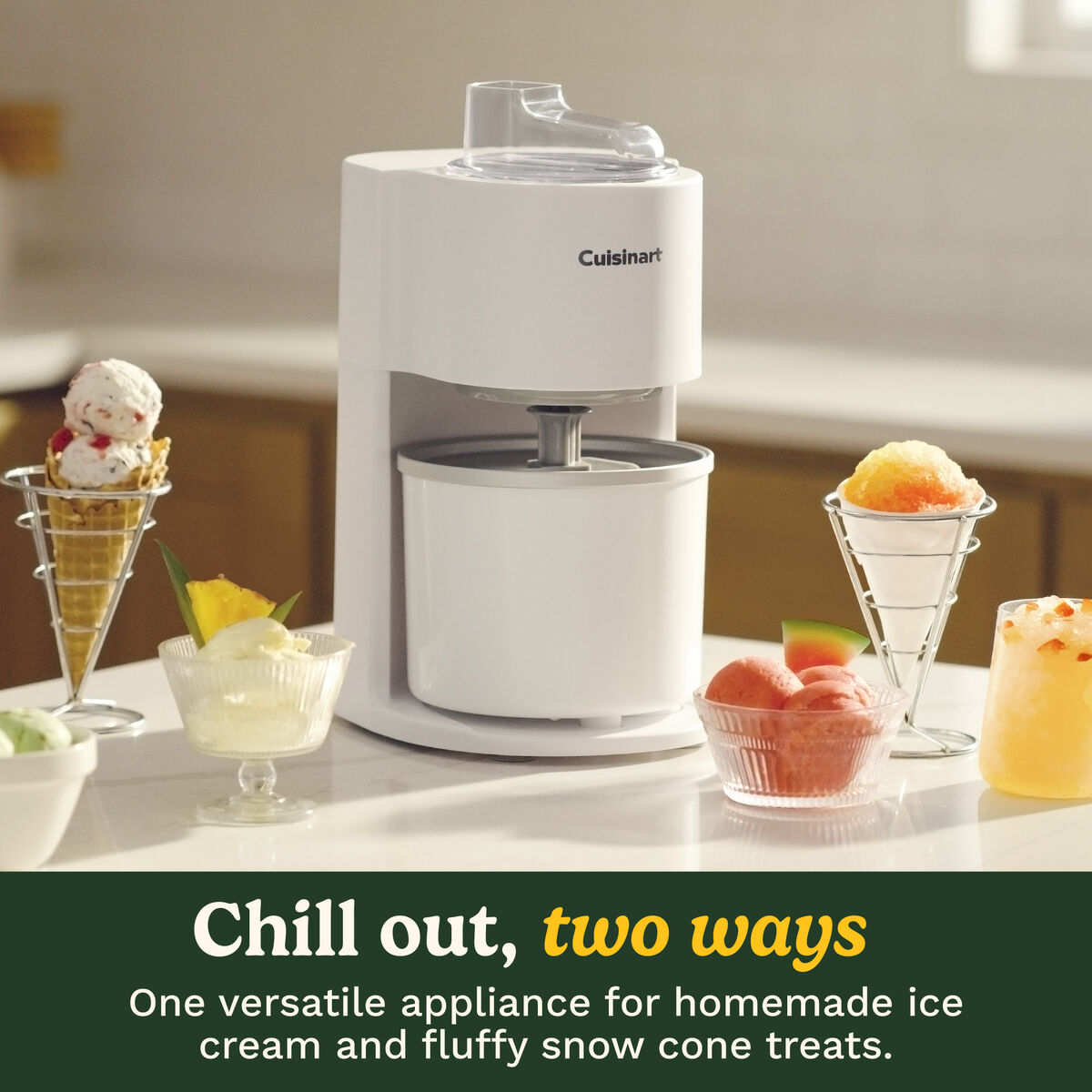Cuisinart Cool Combo Ice Cream & Snow Cone Maker, , large 2