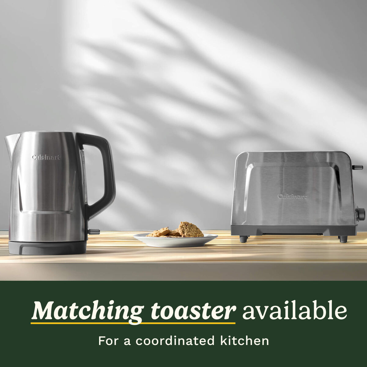 Cuisinart Core Collection 1.7L Brushed Stainless Steel Kettle, , large 2
