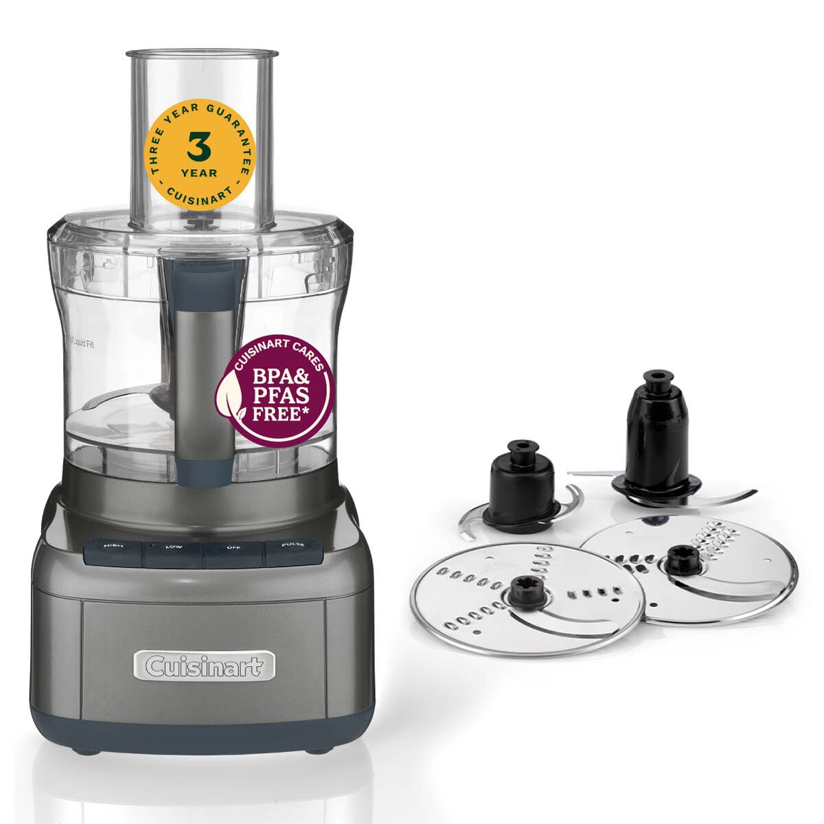 Cuisinart Elemental 8 Cup Food Processor, , large 1