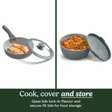 Cuisinart ClickSmart&trade; Ceramic Cookware Set with Detachable Handles 18pc, , small 8