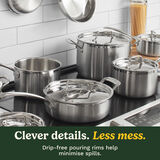 Cuisinart MultiClad Pro Triple Ply Stainless Steel Cookware Set 12 pc, , small 6