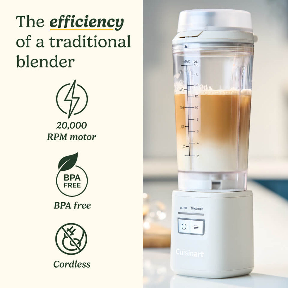 Cuisinart Blast & Go Portable Blender, , large 6