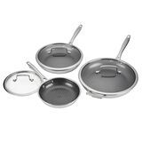 Cuisinart FusionElite+ Nonstick Triple-Ply Stainless Steel Frying Pan Set 6pc, , small 1
