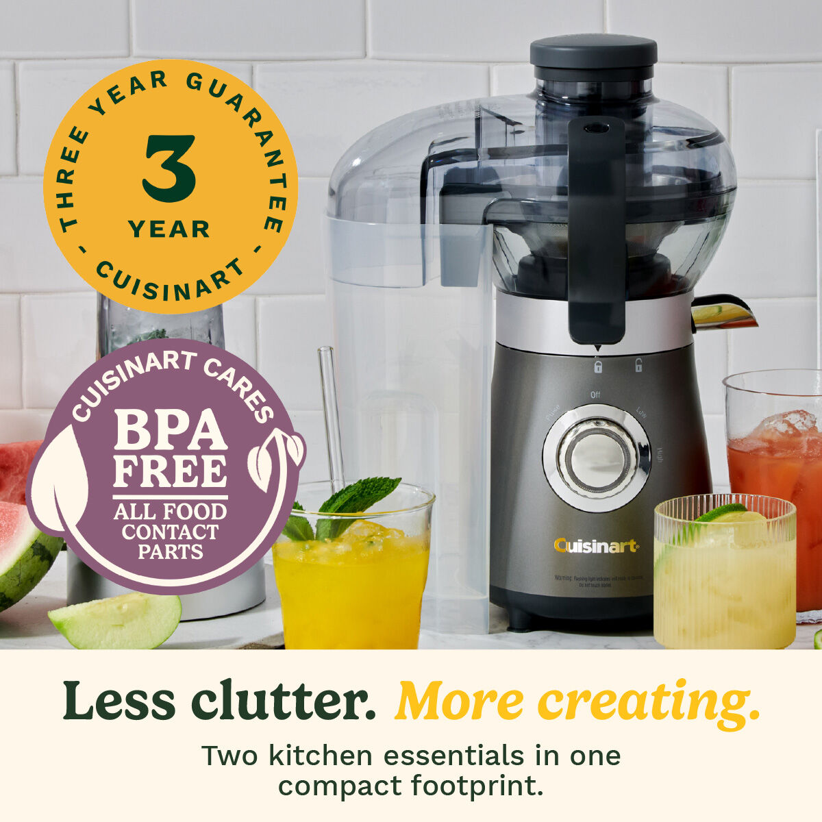 Cuisinart Kick Start Juicer & Blender Combo, , large 6