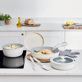 Cuisinart ClickSmart&trade; Ceramic Cookware Set with Detachable Handles 10pc, , small 2