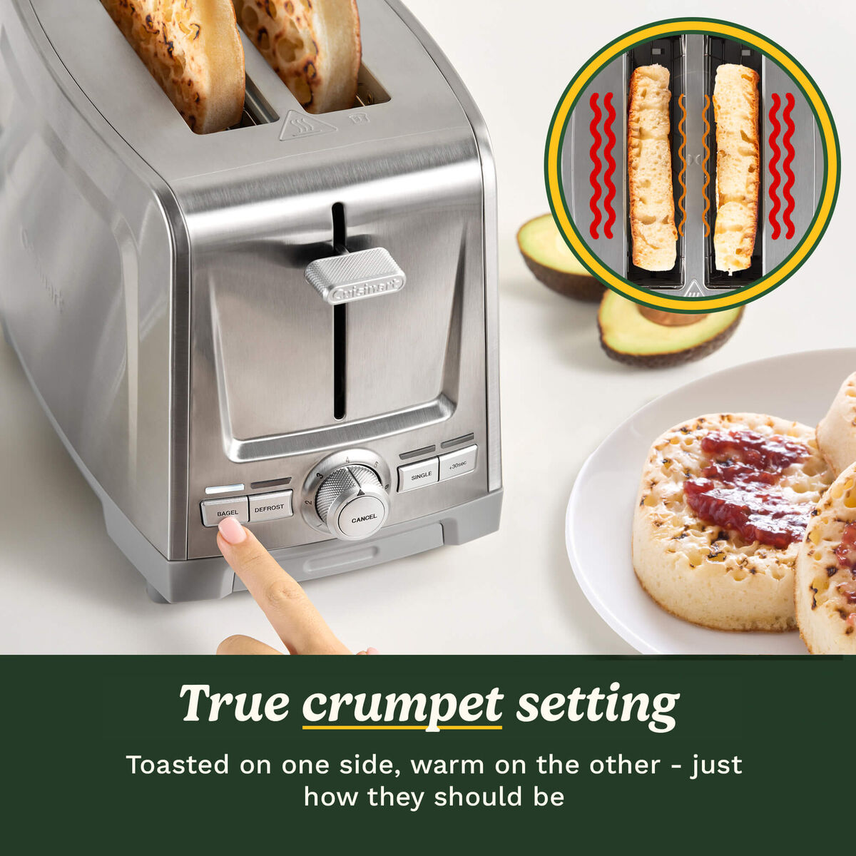 Cuisinart Core Collection 2 Slice Toaster Stainless Steel, , large 7