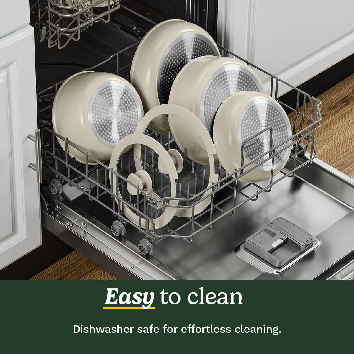 Cuisinart ClickSmart&trade; Ceramic Cookware Set with Detachable Handles 10pc, , large 10