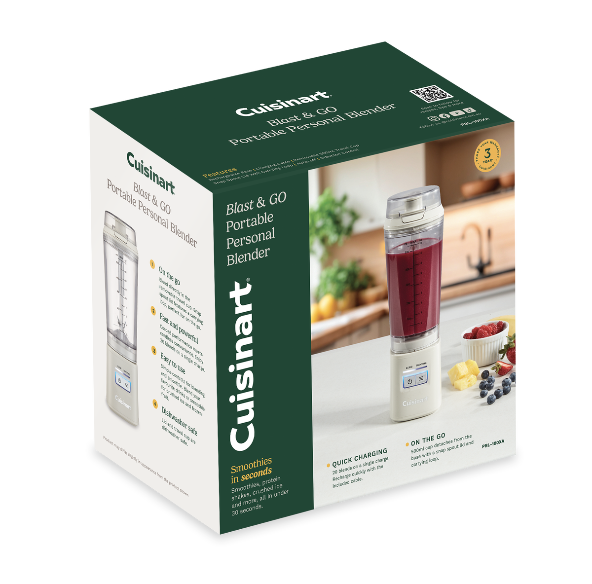 Cuisinart Blast & Go Portable Blender, , large 8