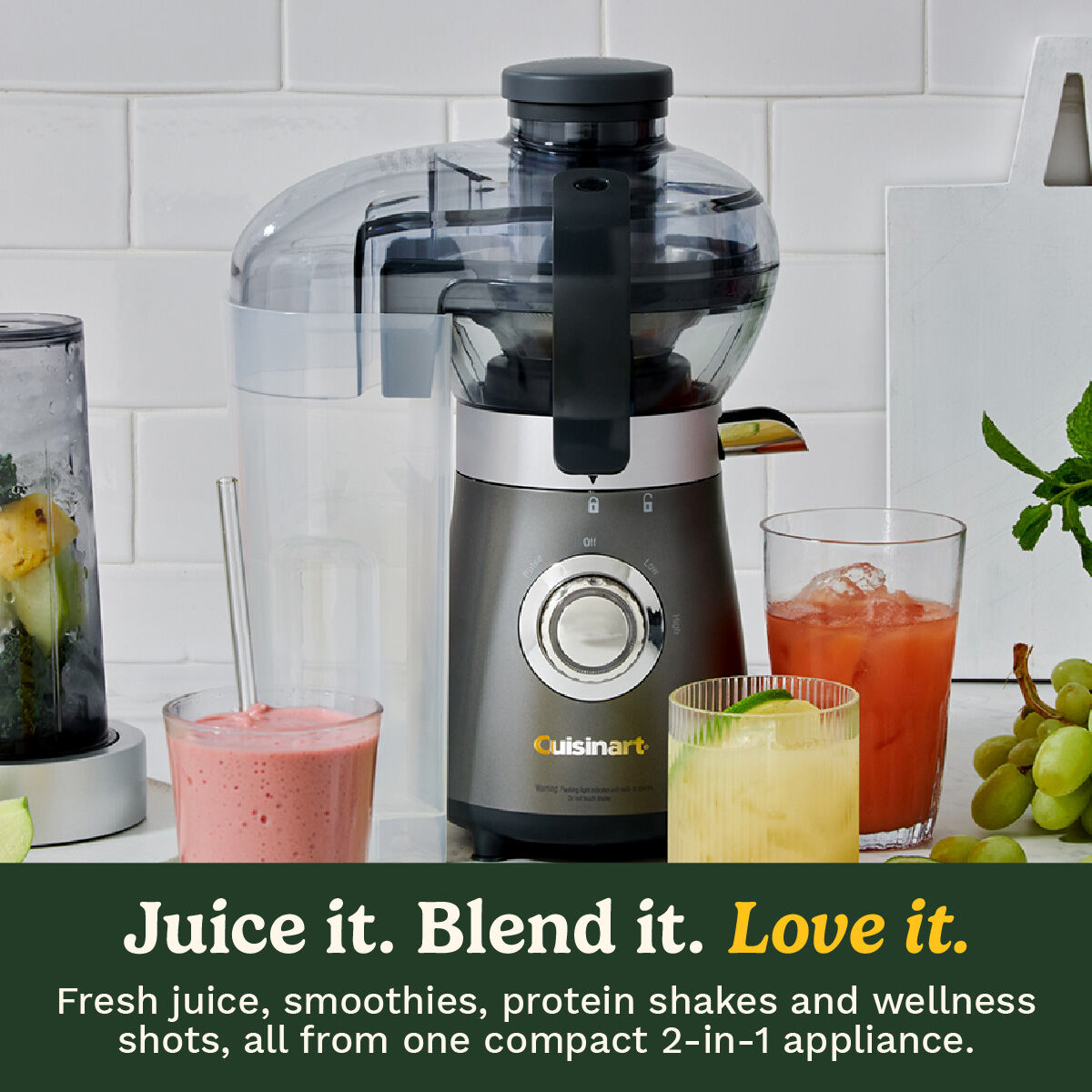 Cuisinart Kick Start Juicer & Blender Combo, , large 2
