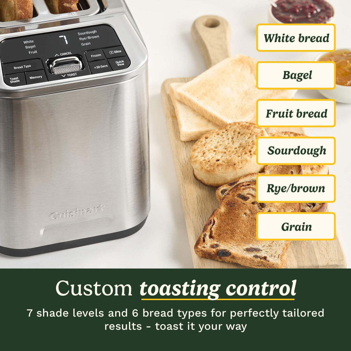 Cuisinart Smart Elite 2 Slice Digital Toaster Stainless Steel, , large 4