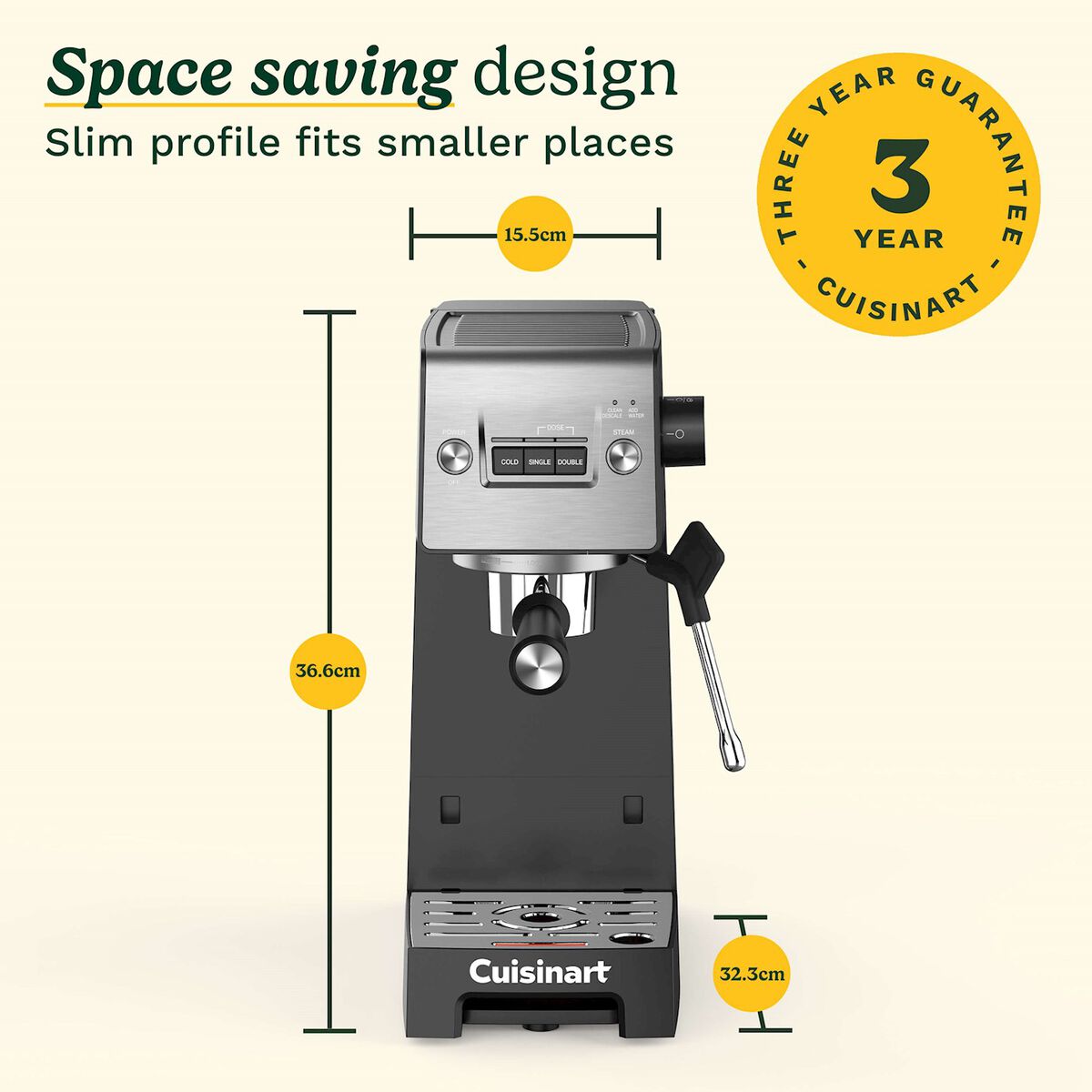 Cuisinart Slim Espresso Machine, , large 8