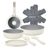 Cuisinart ClickSmart&trade; Ceramic Cookware Set with Detachable Handles 10pc, , small 1