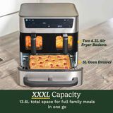 Cuisinart 13.6L Tri Zone Air Fryer & Oven, , small 4